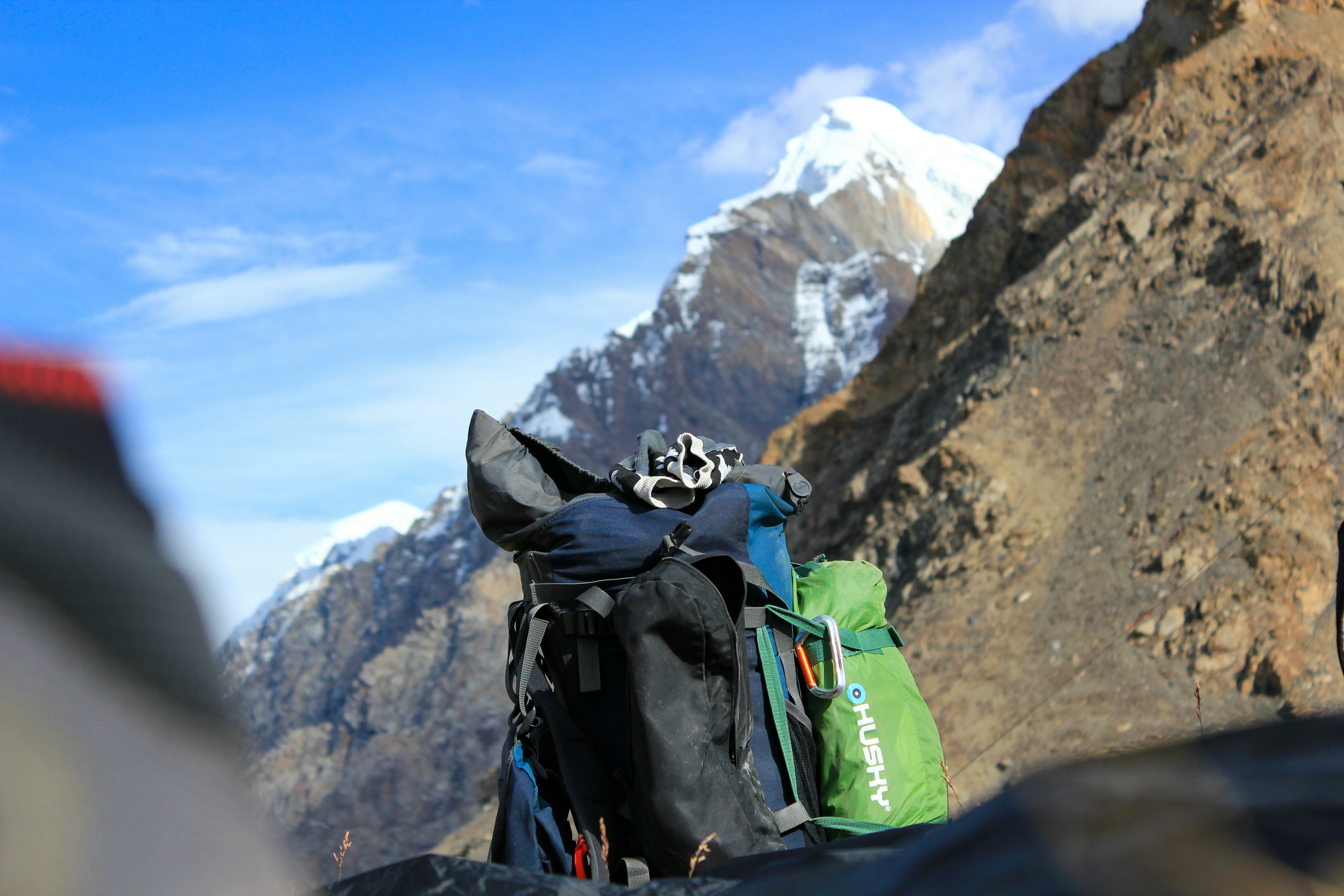 Annapurna Base Camp trekking backpack full packing gear